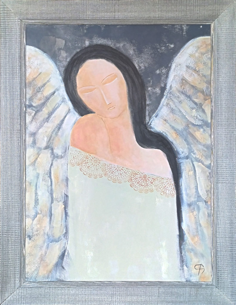 Anděl s krajkou - úvodní Andělé